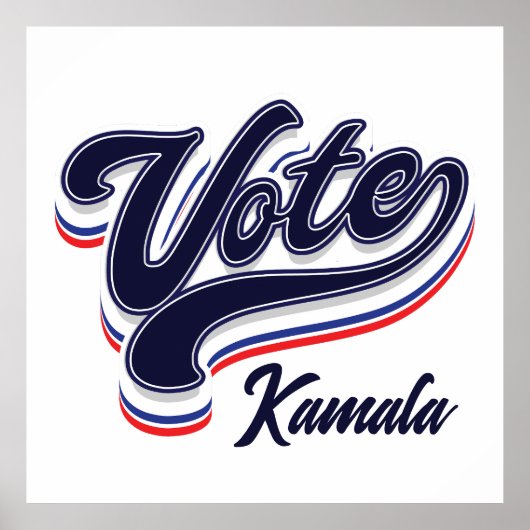 Abstimmungstafpografie - Wahl Poster (Vorne)