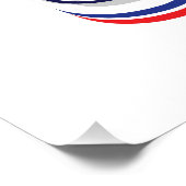 Abstimmungstafpografie - Wahl Poster (Ecke)