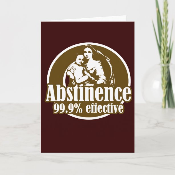 Abstinenz Geschenke Zazzle.de