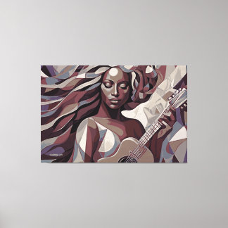 ABSTR_24-021, Kubismus Leinwanddruck