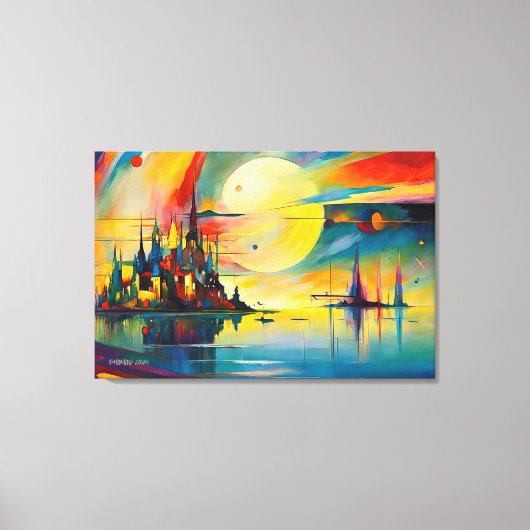 ABSTR_24-038, Fantasy Gallery Art, Leinwanddruck (Vorderseite)