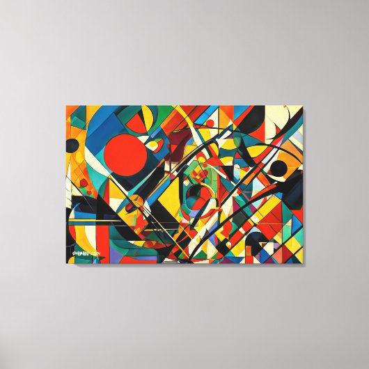 ABSTR_24-052, Abstrakte Galerie Art Leinwanddruck (Vorderseite)