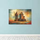 ABSTR_24-097, Abstrakte Galerie Art Leinwanddruck (Insitu (Holzboden))