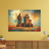 ABSTR_24-097, Abstrakte Galerie Art Leinwanddruck (Insitu (Wohnzimmer))