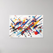 ABSTR_25-012 Abstrakt Art Canvas Print Leinwanddruck (Vorderseite)