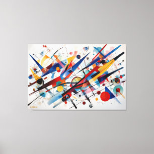 ABSTR_25-012 Abstrakt Art Canvas Print Leinwanddruck