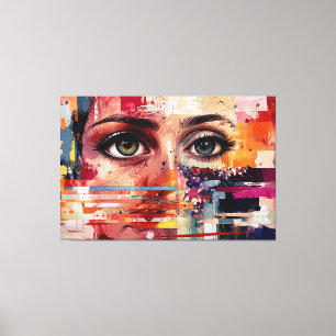 ABSTR_25-035 Abstrakt Art Canvas Print Leinwanddruck