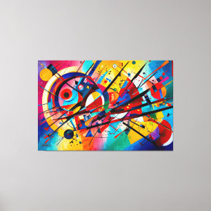 ABSTR_25-067 Abstrakt Art Canvas Print Leinwanddruck