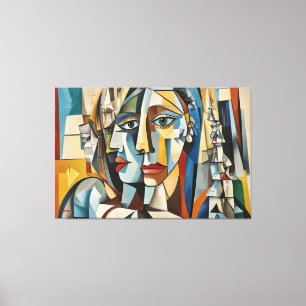 ABSTR_25-070 Abstrakt Art Canvas Print Leinwanddruck