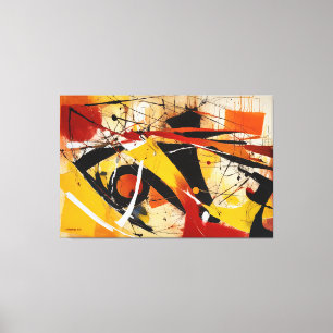 ABSTR_25-078 Abstrakt Art Canvas Print Leinwanddruck