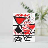 Abstracción Postkarte (Stehend Vorderseite)