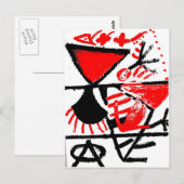 Abstracción Postkarte (Vorne/Hinten)