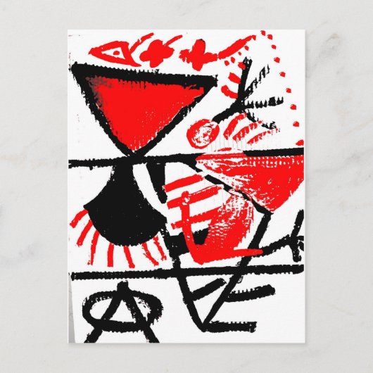 Abstracción Postkarte (Vorderseite)