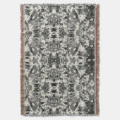 Abstrack Black Pattern Decke (Vorderseite Vertikal)