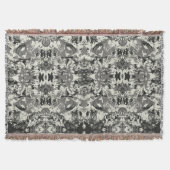 Abstrack Black Pattern Decke (Vorderseite)