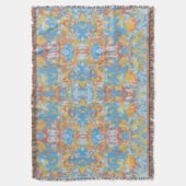 Abstrack Blue Exclusive Muster Decke (Vorderseite Vertikal)