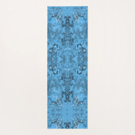 Abstrack Blue Exclusive Muster Yogamatte