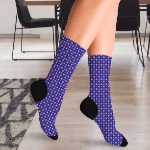 Abstrack Diagonal Lila Socken