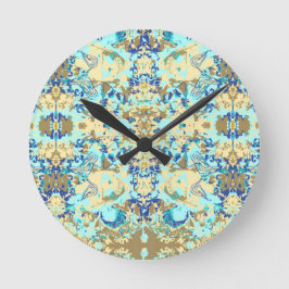 Abstrack Ethnic Exclusive Pattern Runde Wanduhr