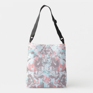 Abstrack White Exclusive Active Fashion Pattern Tragetaschen Mit Langen Trägern