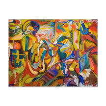 abstraCodAction-Postkarte