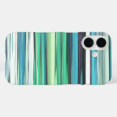Abstract #2: Aqua blue blue blur Case-Mate iPhone Hülle (Rückseite (Horizontal))