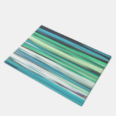 Abstract #2: Aqua blue blue blur Fußmatte (Schrägansicht)