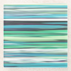 Abstract #2: Aqua blue blue blur Glasuntersetzer