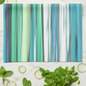 Abstract #2: Aqua blue blue blur Handtuch (Gefaltet)