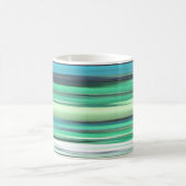 Abstract #2: Aqua blue blue blur Kaffeetasse (Mittel)