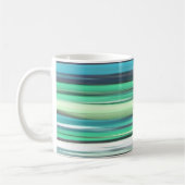 Abstract #2: Aqua blue blue blur Kaffeetasse (Links)