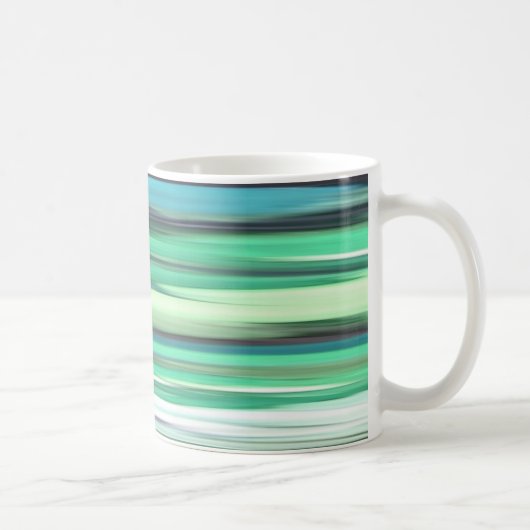 Abstract #2: Aqua blue blue blur Kaffeetasse (Rechts)