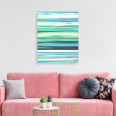 Abstract #2: Aqua blue blue blur Leinwanddruck (Insitu (Wohnzimmer))