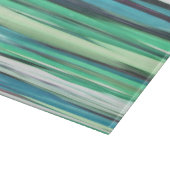 Abstract #2: Aqua blue blue blur Schneidebrett (Ecke)