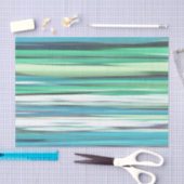 Abstract #2: Aqua blue blue blur Seidenpapier (Handwerk)