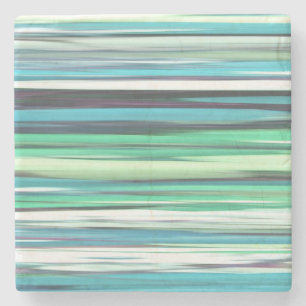 Abstract #2: Aqua blue blue blur Steinuntersetzer