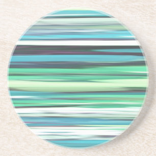 Abstract #2: Aqua blue blue blur Untersetzer