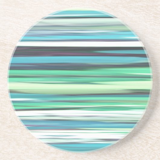 Abstract #2: Aqua blue blue blur Untersetzer (Vorne)