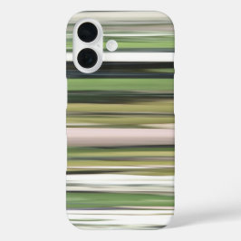 Abstract #2: Olivgrüner verschwommener Fleck iPhone 16 Hülle
