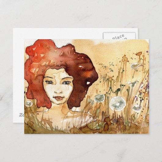 Abstract 3 postkarte (Vorne/Hinten)