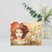 Abstract 3 postkarte (Stehend Vorderseite)