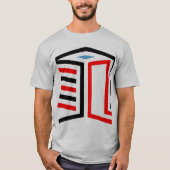 Abstract 3d Geometric Cube Design  T-Shirt (Vorderseite)