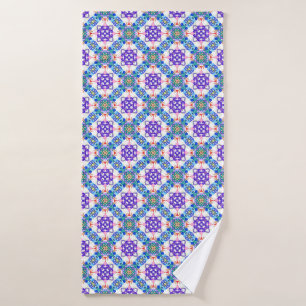 Abstract 3D Illustration of Modern Pattern3d illus Badehandtuch