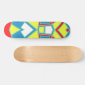 Abstract #571 skateboard (Horizontal)