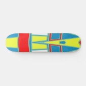 Abstract #591 skateboard (Horizontal)