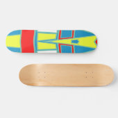 Abstract #591 skateboard (Horizontal)