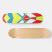 Abstract #601 skateboard (Horizontal)
