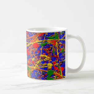 Abstract #741 kaffeetasse
