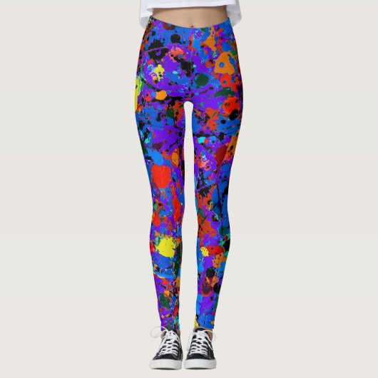 Abstract #746 leggings (Vorderseite)