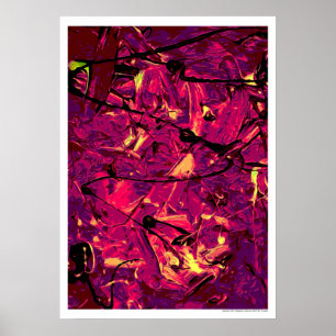 Abstract #787 Alighieris Inferno Poster